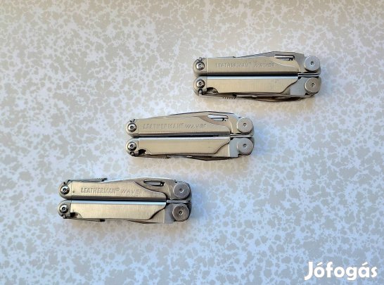 Használt Leatherman Wave , új kiegészítők