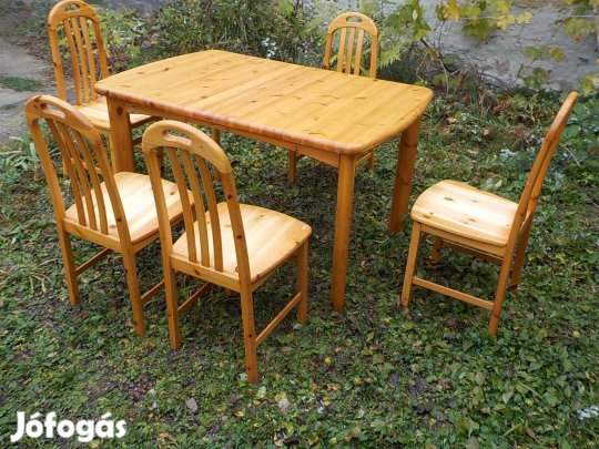 Használt,Olasz fenyő étkezőgarnitúra Tapolcán eladó