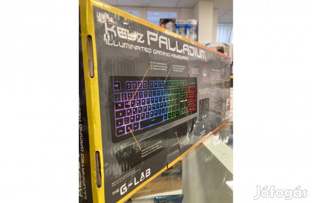 Használt Palladium G-Lab angol gamer billentyűzet