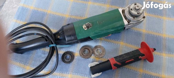 Használt Parkside forg.szab.sarokcsiszoló és 1újszerű ütvefúró gép