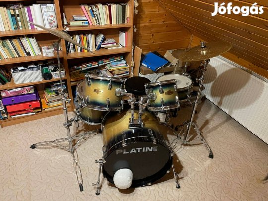 Használt Platin dobfelszerelés eladó