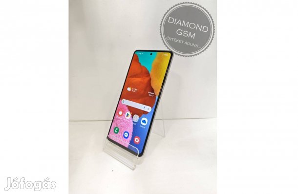 Használt Samsung Galaxy A51 128GB Dual, Fehér színben,