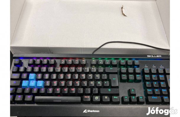 Használt Sharkoon Skiller SGK3 német mechanikus billentyűzet