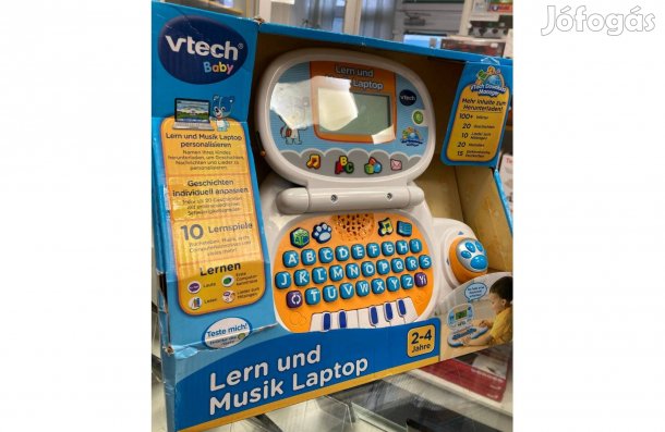 Használt Vrtech Baby interaktív laptop gyerekeknek német nyelven