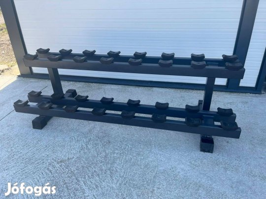 Használt, Felújított Atlas Súlyzótartó állvány