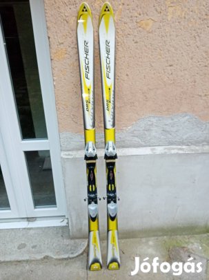 Használt, jó állapotú Fischer síléc, 168cm, Tyrolia kötéssel