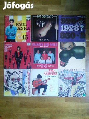 Használt (nem agyon használt) nagy lemezek 33-as fordulaton