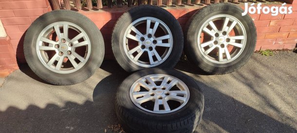 Használt alufelni nyári gumikkal eladó