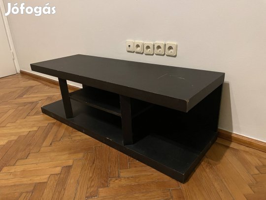 Használt asztal és üvegajtós szekrény ajándék Cdtartóval