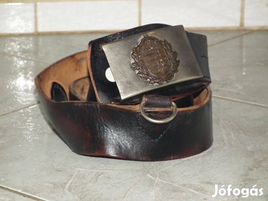 Használt címeres rendőrségi öv derékszíj nr.1