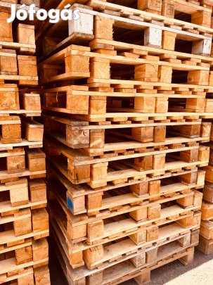 Használt egyutas raklapot vásárol a Well-Worn Pallet Kft. országosan