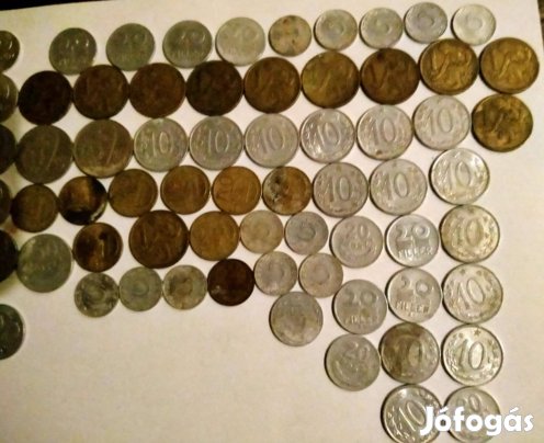 Használt érmék vegyesen