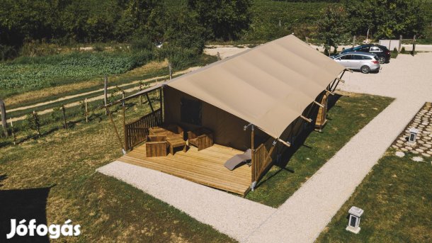 Használt glamping sátrak szálláshely bővítéshez
