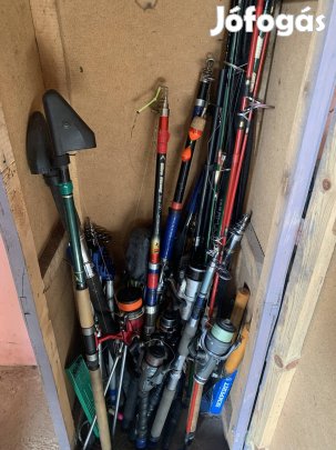 Használt horgászfelszerelés