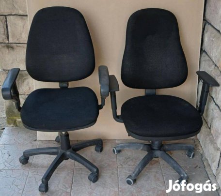 Használt irodai forgószékek (2 db)