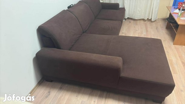 Használt jó állapotú L alakú kanapé 