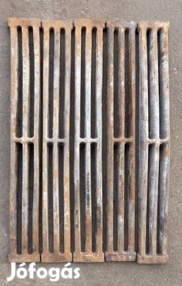 Használt kazánrostély eladó 590x75x40. 