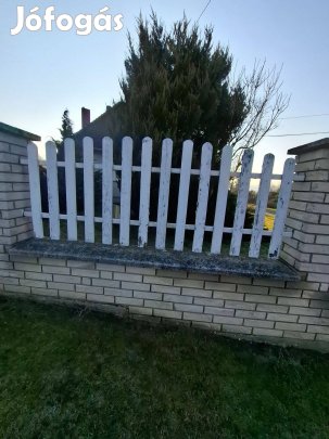 Használt kerités elemek