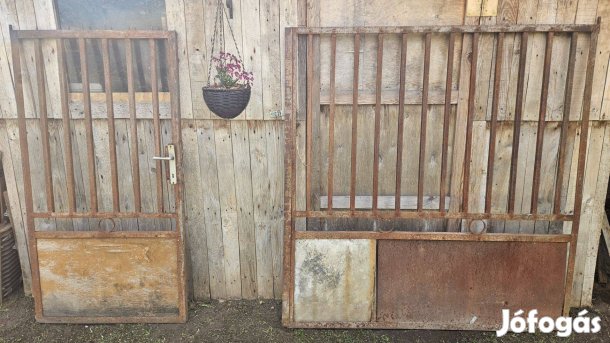 Használt kis és nagy vaskapu