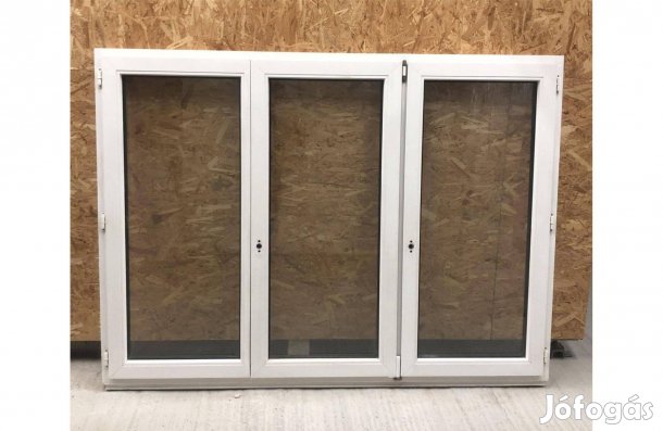 Használt műanyag ablak, 198x145-ös méretben