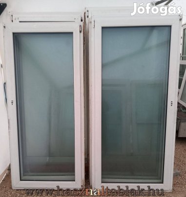 Használt műanyag erkélyajtók 1 szárnyas kivitel