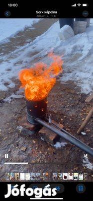 Használt olaj égő