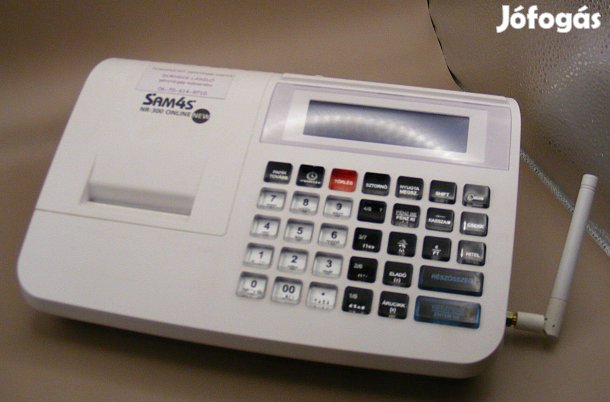 Használt online pénztárgép névre írva, friss felülvizsgálattal