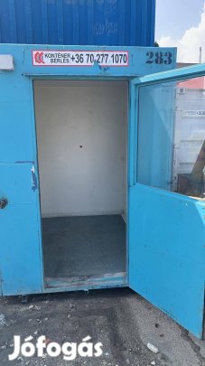 Használt őrkonténer, portakonténer, konténer eladó!