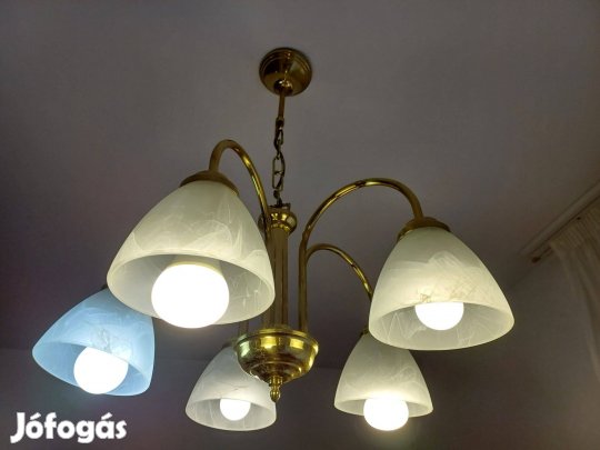 Használt ötágú csillár