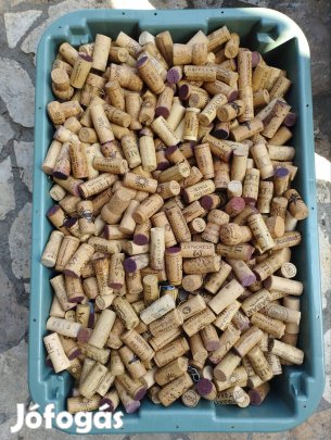 Használt parafadugók dekornak!