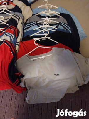 Használt pólók eladóak! Extra nagyméret! 12-14 xl!