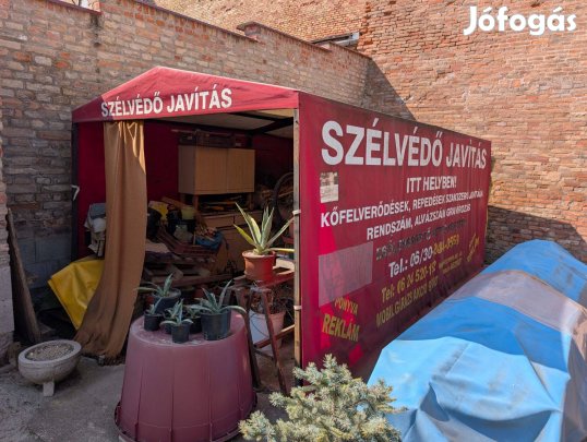 Használt ponyvagarázs