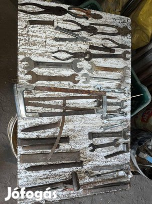 Használt szerszámok egyben eladók