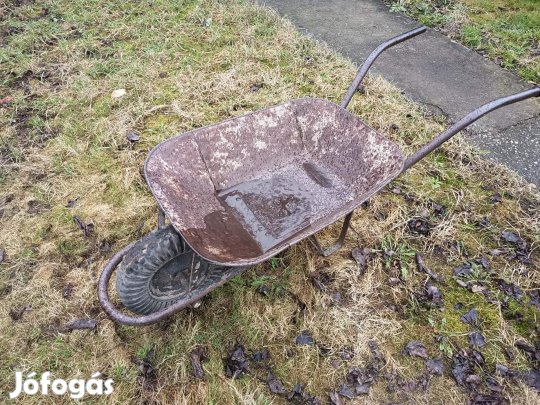 Használt talicska tömör kerékkel eladó