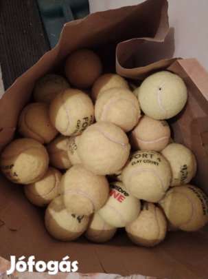 Használt teniszlabda