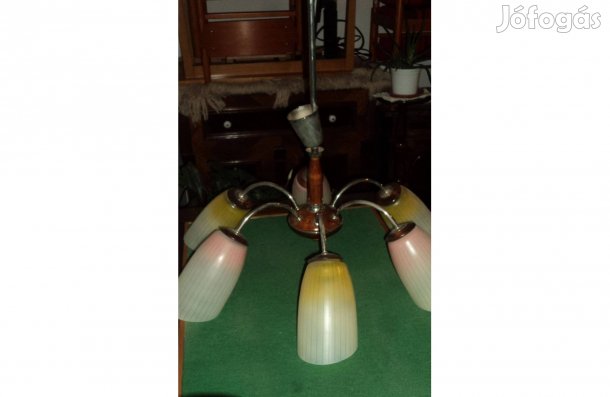 Hat ágú mennyezeti csillár