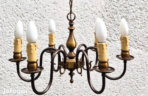 Hat karú flamand csillár