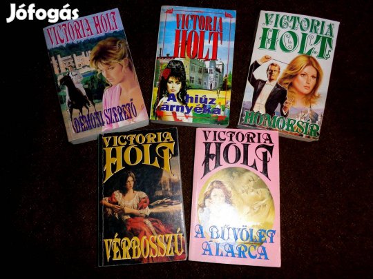 Hat könyv egy áráért, 6 db Victoria Holt könyv