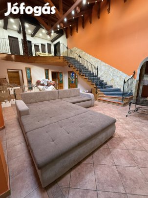 Hatalmas L alakú kanapé 