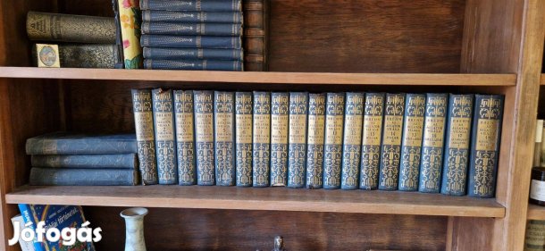 Hatalmas magánkönyvtár eladó (400+ db) Brehm, Antik, Szépirodalom stb