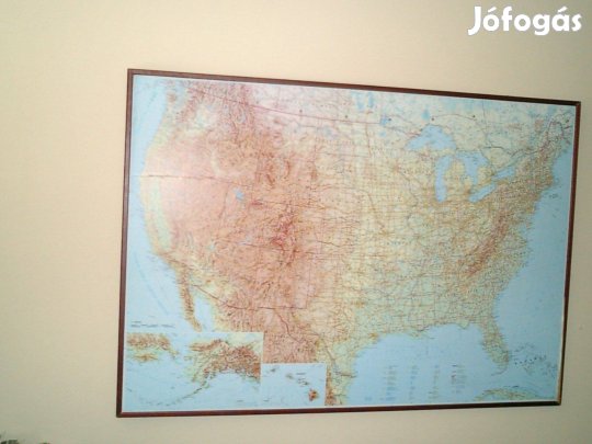 Hatalmas méretű USA térkép tagállamokkal