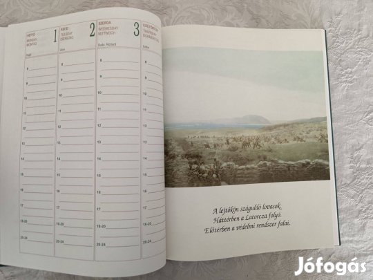 Határidő napló Feszty körkép fotókkal új ,sorozatképnek is keretezhető