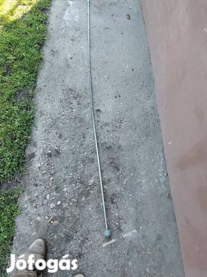 Hátipermetező hosszabbító cső aluminium 2 m 1500 Ft