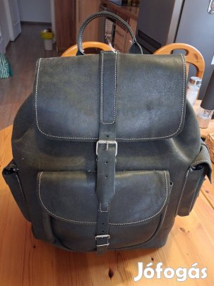 Hátizsák Bőr szürke ritkaság!