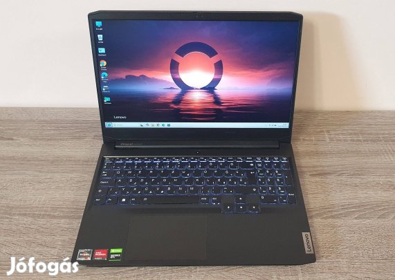 Hatmagos Lenovo Ideapad Gaming Ryzen 5600H Nvidia Gtx1650 gamer laptop