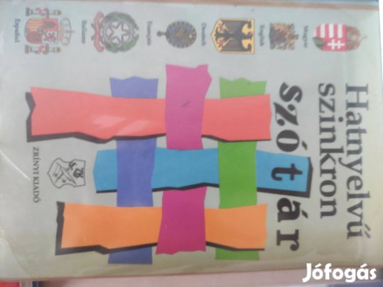 Hatnyelvű szinkron szótár könyv