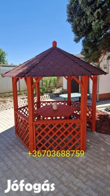 Hatszög filagória, apácaráccsal!!