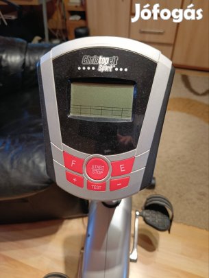 Háttámlás szobakerékpár.