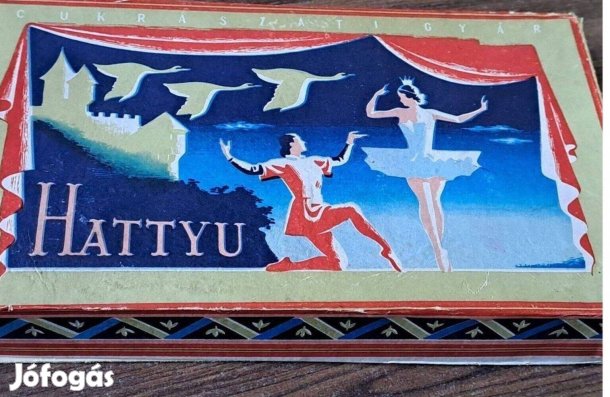 Hattyú bonbonos doboz