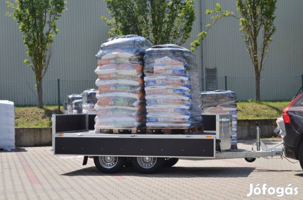 Hatvan - új alsókerekes - extra erős utánfutó (2000kg) - akciós áron!